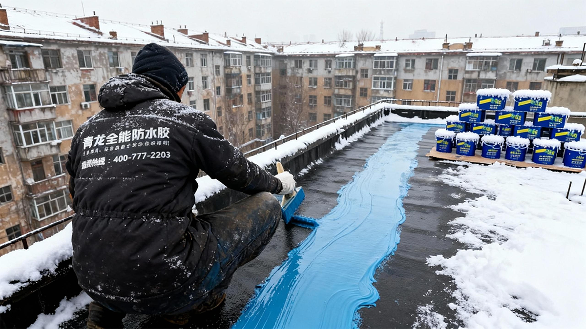揭秘-40℃超耐低温的防水涂料：严寒地区的建筑守护神